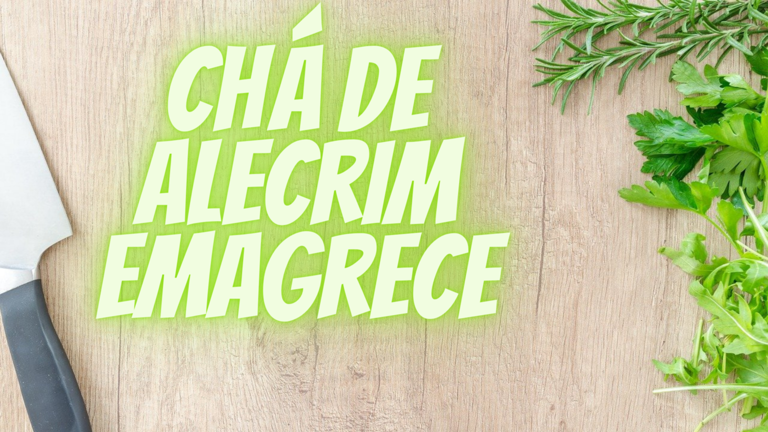 chá de alecrim emagrece